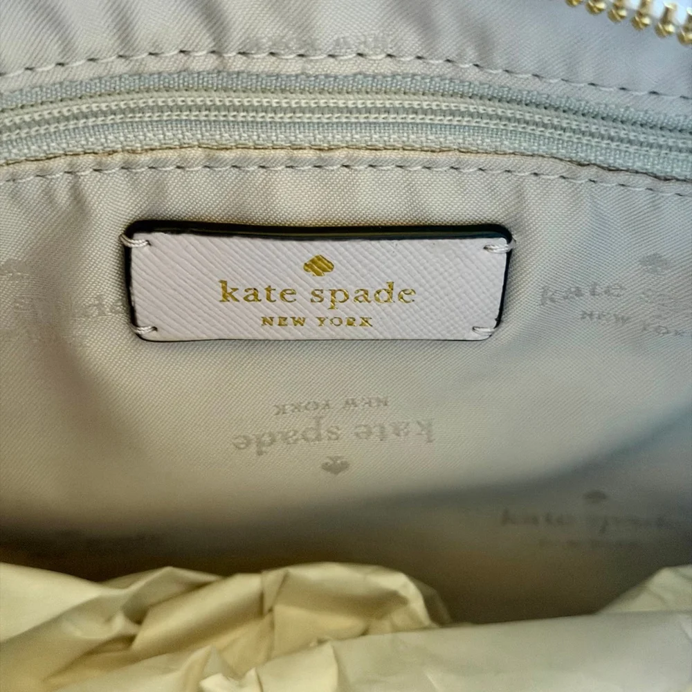 Kate Spade Light Pink Saffiano Leather Crossbody Bag - Picture 7 of 7